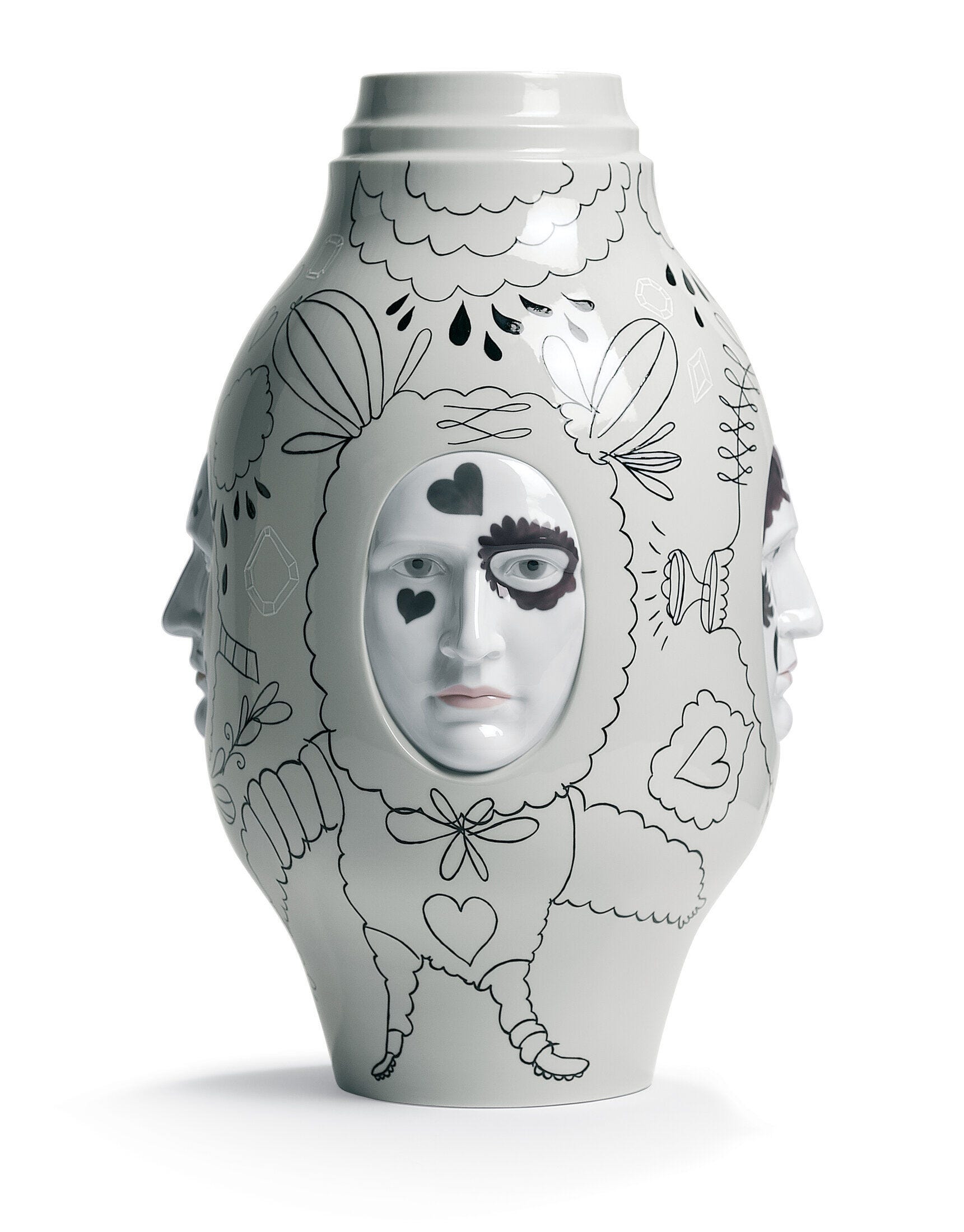 Ваза «Разговор II» — Jaime Hayon — изображение 1 — LLADRÓ 01007258