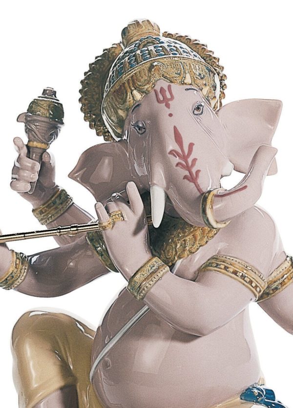 Ганеша с бансури — изображение 1 — LLADRÓ 01008303