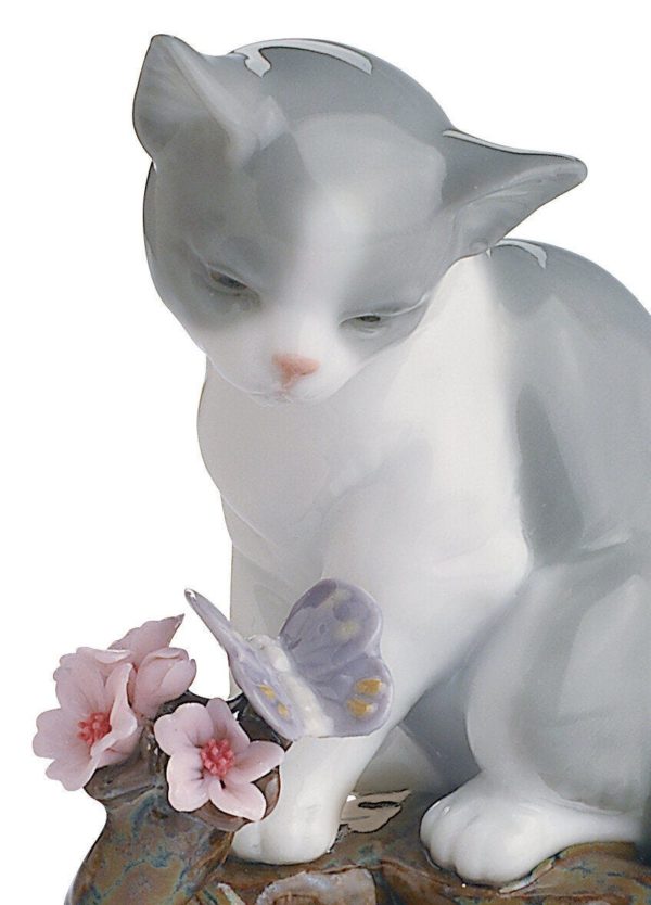 Цветы для котёнка — изображение 1 — LLADRÓ 01008382