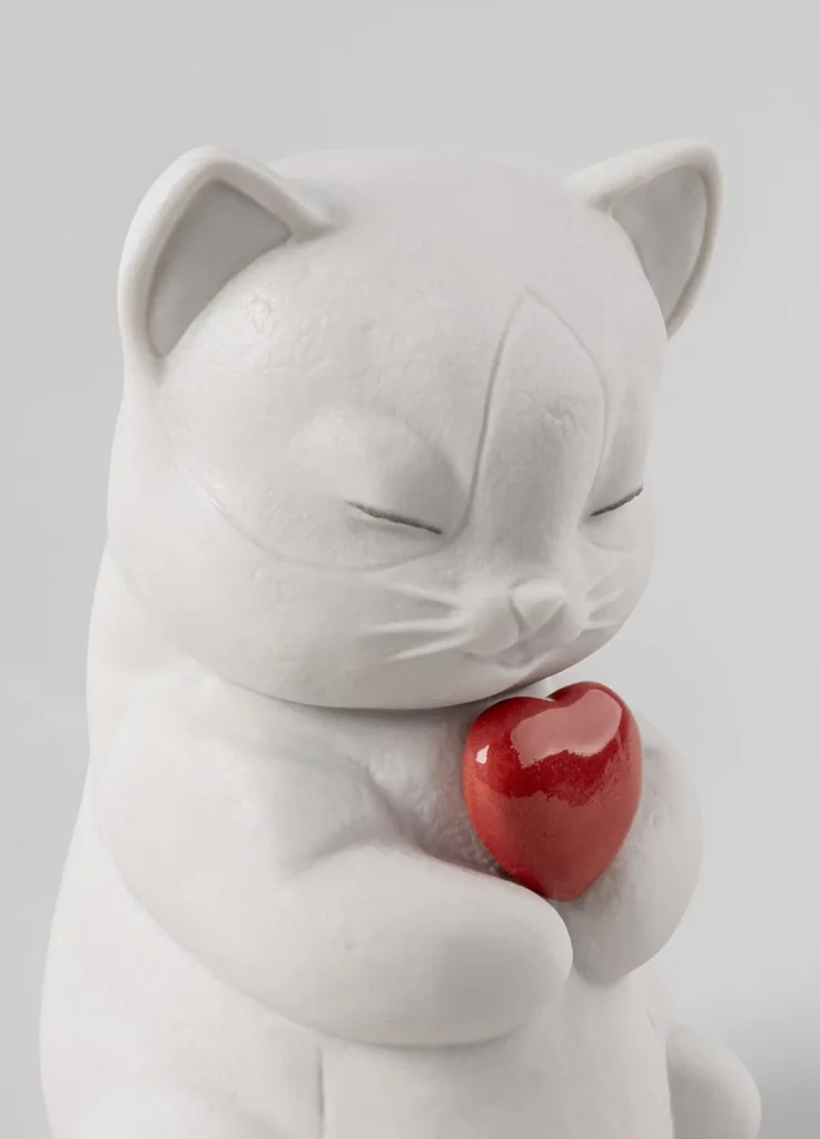 Вискерс — игривый котёнок — LLADRÓ 01009775, кадр фабричной галереи 2