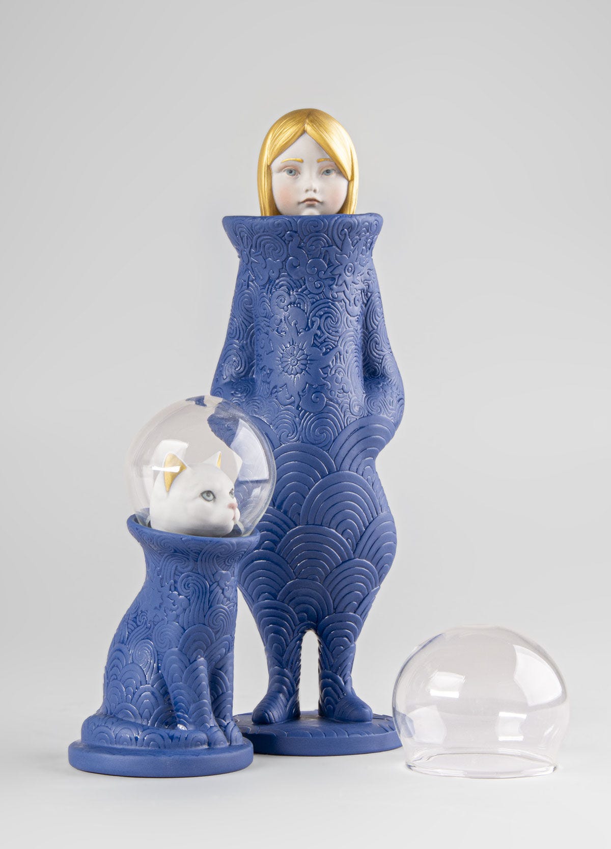 Космическая девочка и кот — изображение 5 — LLADRÓ 01009792