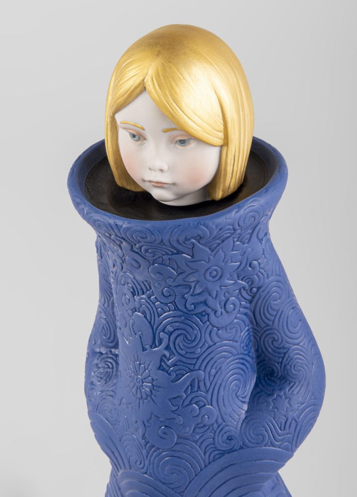 Космическая девочка и кот — изображение 2 — LLADRÓ 01009792